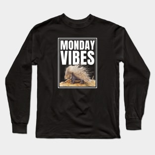 I Hate Mondays Monday Vibes Long Sleeve T-Shirt